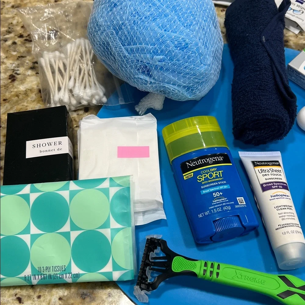 Basket of Guest-Sized Bath Goodies